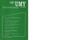 agr UMY JURNAL ILMU-ILMU PERTANIAN