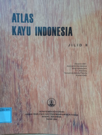 Image of ATLAS KAYU INDONESIA JILID II