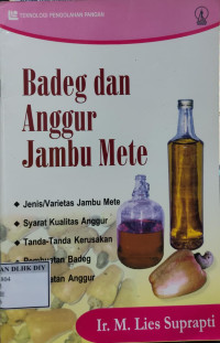 Image of Badeg dan Anggur Jambu Mete