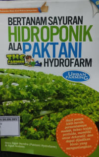 Image of BERTANAM SAYURAN HIDROPONIK ALA PAKTANI HYDROFARM