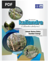 BUDIDAYA KALIANDRA UNTUK BAHAN BAKU SUMBER ENERGI