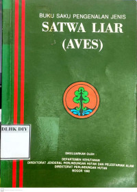 BUKU SAKU PENGENALAN JENIS SATWA LIAR (AVES)