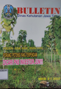 Image of BULLETIN Dinas Kehutan Jawa Timur