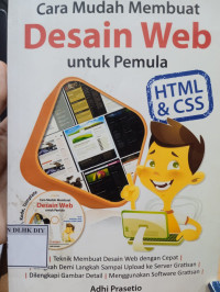 Cara Mudah Mendesain Web Untuk Pemula
