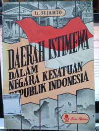 Daerah Istimewa Dalam Negara Kesatuan Republik Indonesia