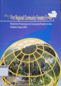 Image of FIRST REGIONAL COMUNITY FORESTRY FORUM
