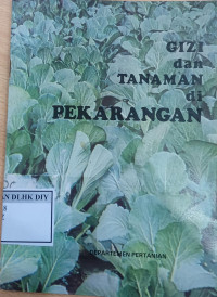 GIZI DAN TANAMAN DI PEKARANGAN