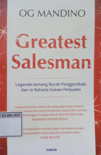 Image of GREATEST SALESMAN
