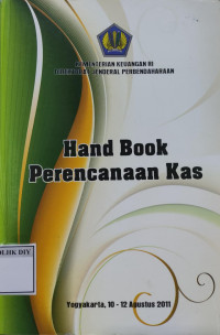 Image of Hand Book Perencanaan Kas