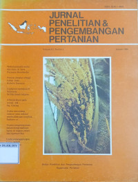 Image of JURNAL PENELITIAN & PENGEMBANGAN PERTANIAN