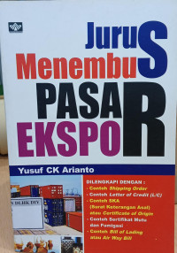 jurus Menembus PASAR EKSPOR