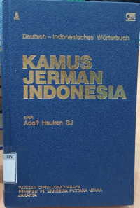 Image of KAMUS JERMAN INDONESIA