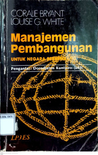 Manajemen Pembangunan UNTUK NEGARA BERKEMBANG