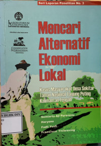 MENCARI ALTERNATIF EKONOMI LOKAL