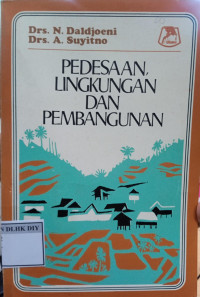 Pedesaan, Lingkungan Dan Pembangunan