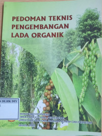 Image of PEDOMAN TEKNIS PENGEMBANGAN LADA ORGANIK