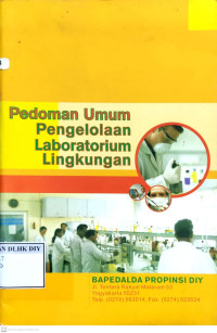 Pedoman Umum Pengelolaan Laboratorium Lingkungan