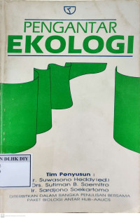 PENGANTAR EKOLOGI