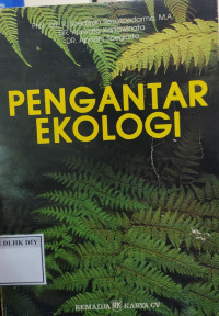 PENGANTAR EKOLOGI