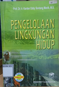 PENGELOLAAN LINGKUNGAN HIDUP