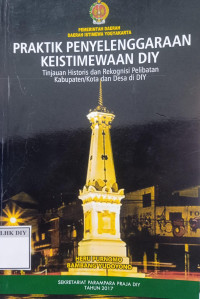 Praktik Penyelenggaraan Keistimewaan DIY