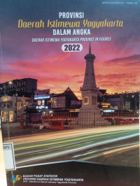 Image of PROVINSI DIY DALAM ANGKA DIY PROVINCE IN FIGURES