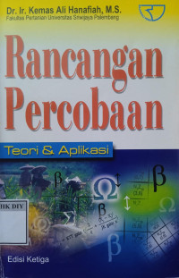 Image of RANCANGAN PERCOBAAN TEORI & APLIKASI