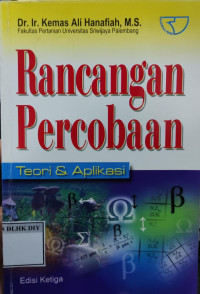 Image of Rancangan Percobaan: Toeri & Aplikasi