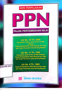 SERI PERPAJAKAN PPN PAJAK PERTAMBAHAN NILAI