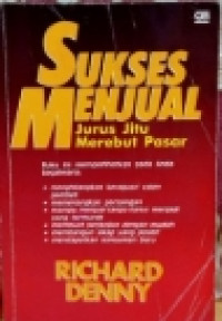Image of SUKSES MENJUAL JURUS JITU MEREBUT PASAR