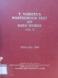 Image of T. YOKOTA'S ON SABO WORKS VOL II