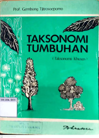Taksonomi Tumbuhan (Taksonomi Khusus)