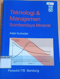 teknologi & manajemen sumberdaya mineral