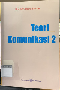 Image of TEORI KOMUNIKASI 2